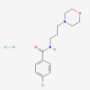 molecular formula C14H20Cl2N2O2 B1227842 Befol CAS No. 117854-28-1