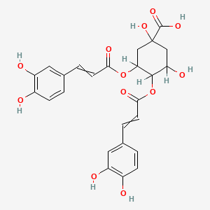 molecular formula C25H24O12 B1227857 Isochlorogenic acid C 