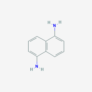 molecular formula C10H10N2<br>C10H6(NH2)2<br>C10H10N2 B122787 1,5-萘二胺 CAS No. 2243-62-1