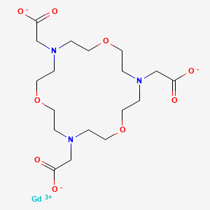 Gadolinium-1,7,13-triaza-4,10,16-trioxacyclooctadecane-N,N',N''-triacetic acid