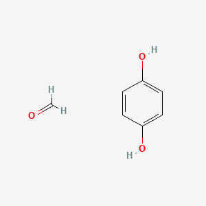 Formaldehyde-hydroquinone polymer