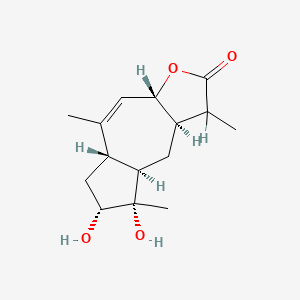molecular formula C15H22O4 B1227965 Carolenalin CAS No. 38769-25-4