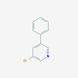 molecular formula C11H8BrN B122799 3-溴-5-苯基吡啶 CAS No. 142137-17-5