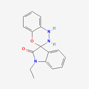 1'-Ethyl-2'-spiro[1,2-dihydro-4,1,2-benzoxadiazine-3,3'-indole]one