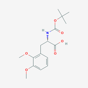 molecular formula C16H23NO6 B12280321 N-Boc-2,3-dimethoxy-L-phenylalanine 