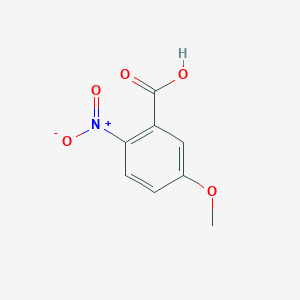 molecular formula C8H7NO5 B122804 5-甲氧基-2-硝基苯甲酸 CAS No. 1882-69-5