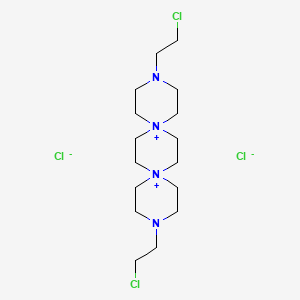 molecular formula C16H32Cl4N4 B1228041 Spirazidine CAS No. 1158-80-1