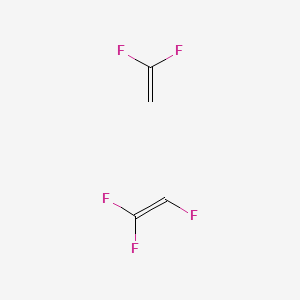 molecular formula C4H3F5 B1228053 1,1-Difluoroethene;1,1,2-trifluoroethene CAS No. 28960-88-5