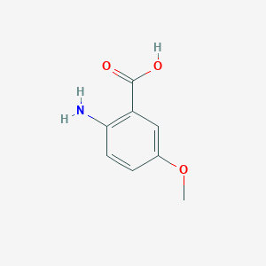molecular formula C8H9NO3 B122808 2-氨基-5-甲氧基苯甲酸 CAS No. 6705-03-9