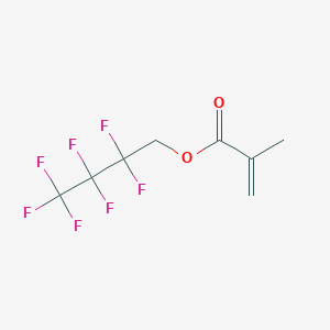 molecular formula C8H7F7O2 B122809 2,2,3,3,4,4,4-Heptafluorobutyl methacrylate CAS No. 152751-58-1