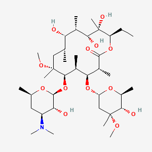 molecular formula C38H71NO13 B1228099 9-Dihydroclarithromycin CAS No. 131791-18-9