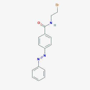 molecular formula C15H14BrN3O B012281 N-(2-Bromoethyl)-p-phenylazobenzamide CAS No. 100243-23-0