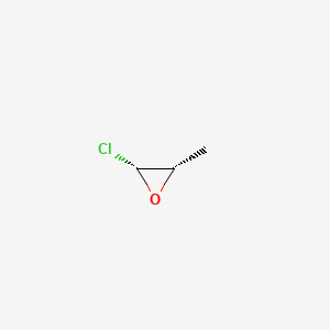 molecular formula C3H5ClO B1228101 1-Chloro-1,2-epoxypropane CAS No. 21947-75-1