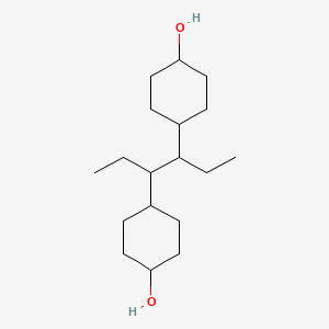 molecular formula C18H34O2 B1228110 Perhydrohexestrol CAS No. 74006-28-3