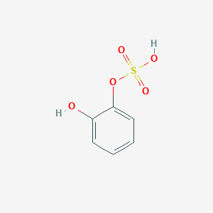 molecular formula C6H6O5S B1228114 Pyrocatechol sulfate CAS No. 4918-96-1