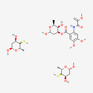 molecular formula C36H59NO15S2 B1228116 Veractamycin A CAS No. 95078-68-5