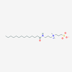 3-[Dimethyl-[3-(tetradecanoylamino)propyl]azaniumyl]propane-1-sulfonate