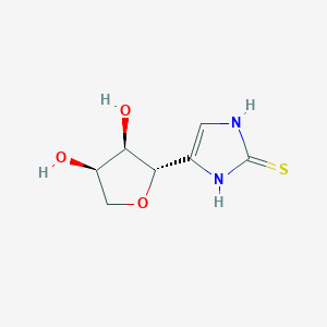 4-(beta-Erythrofuranosyl)imidazoline-2-thione