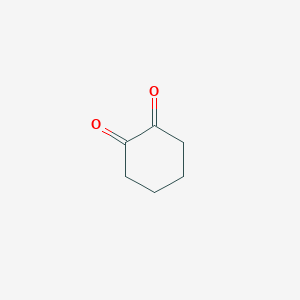 molecular formula C6H8O2 B122817 1,2-Cyclohexanedione CAS No. 765-87-7