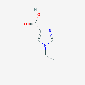 molecular formula C7H10N2O2 B122818 1-丙基-1H-咪唑-4-羧酸 CAS No. 149096-35-5