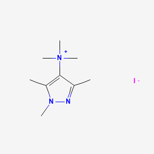 1,3,5-Trimethyl-4-trimethylammoniopyrazole iodide