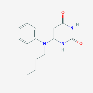 6-(Butylphenylamino)-2,4(1H,3H)-pyrimidinedione
