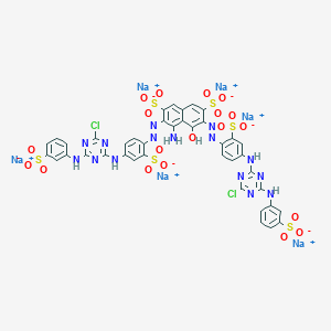 molecular formula C40H23Cl2N15Na6O19S6 B12281969 Reactive Green 19 CAS No. 68110-31-6