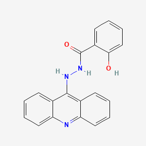 N'-(9-acridinyl)-2-hydroxybenzohydrazide