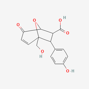 molecular formula C15H14O6 B1228208 Cartorimine 
