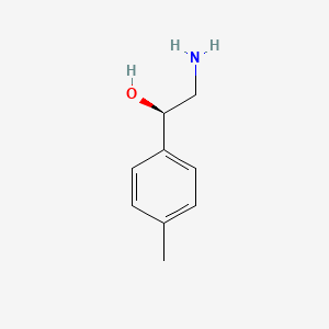 molecular formula C9H13NO B12282154 (1R)-2-amino-1-(4-methylphenyl)ethan-1-ol 