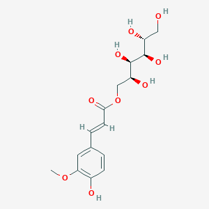 molecular formula C16H22O9 B122822 Sibirate CAS No. 152338-47-1