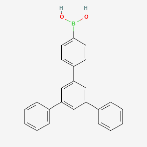 molecular formula C24H19BO2 B12282298 [4-(3,5-diphenylphenyl)phenyl]boronic acid 