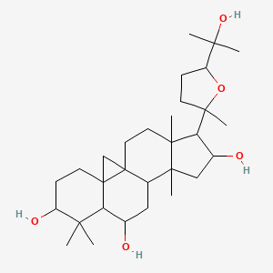 molecular formula C30H50O5 B1228239 Astramembrangenin 