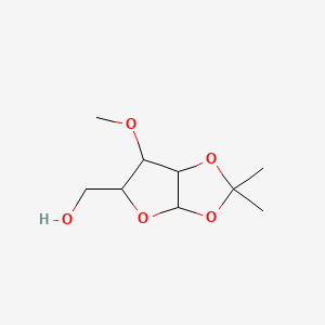 molecular formula C9H16O5 B12282543 1,2-O-Isopropylidene-3-O-Methyl-D-ribofuranose 
