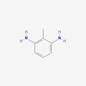 molecular formula C6H3CH3(NH2)2<br>C7H10N2<br>C7H10N2 B122827 2,6-二氨基甲苯 CAS No. 823-40-5