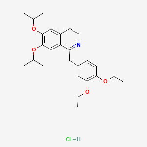 molecular formula C26H36ClNO4 B1228308 Diproteverine Hydrochloride CAS No. 69373-88-2