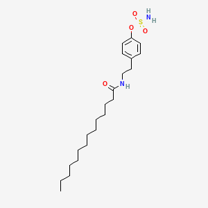 molecular formula C22H38N2O4S B1228312 DU-14 CAS No. 186303-55-9