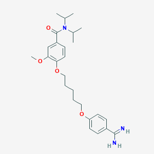 molecular formula C26H37N3O4 B122832 Moxilubant CAS No. 146978-48-5