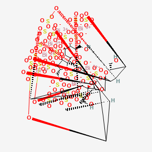 molecular formula C36H42Bi8O105S24 B1228320 Bismuth sucrose octasulfate CAS No. 187264-78-4