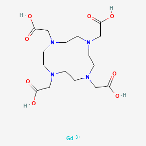 molecular formula C16H28GdN4O8+3 B1228328 Gadoteric acid 