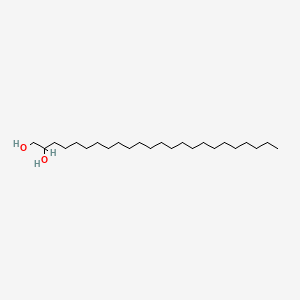 molecular formula C24H50O2 B1228329 Tetracosane-1,2-diol CAS No. 97338-13-1