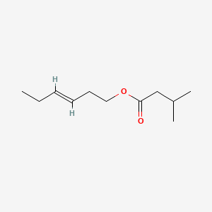 molecular formula C11H20O2 B12283319 3-Hexenyl isovalerate, (3E)- CAS No. 88296-26-8