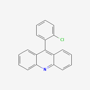 molecular formula C19H12ClN B12283459 9-(2-Chlorophenyl)acridine CAS No. 36762-16-0