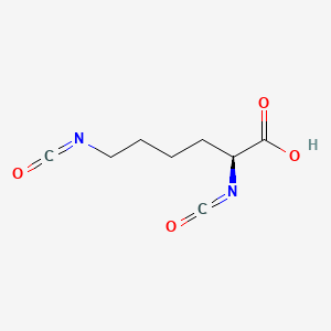 molecular formula C8H10N2O4 B12283725 (S)-2,6-Diisocyanatohexanoic acid 