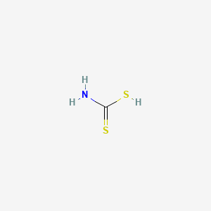molecular formula CH3NS2 B1228389 氨基二硫代酸 CAS No. 594-07-0