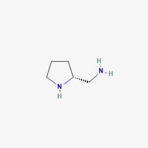 molecular formula C5H12N2 B1228390 (R)-pyrrolidin-2-ylmethanamine CAS No. 72300-69-7