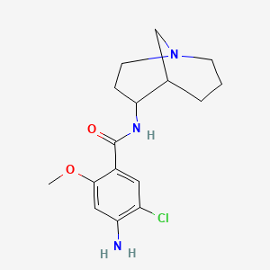 molecular formula C16H22ClN3O2 B1228393 Renzapride 