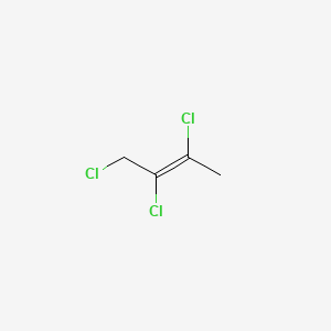 molecular formula C4H5Cl3 B1228395 1,2,3-Trichloro-2-butene CAS No. 65087-02-7