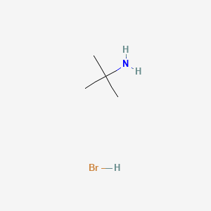 molecular formula C4H12BrN B1228398 tert-Butylamine hydrobromide CAS No. 60469-70-7