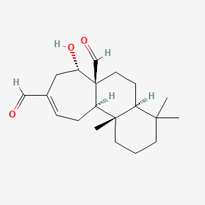 molecular formula C20H30O3 B1228436 Galanal A CAS No. 104086-74-0